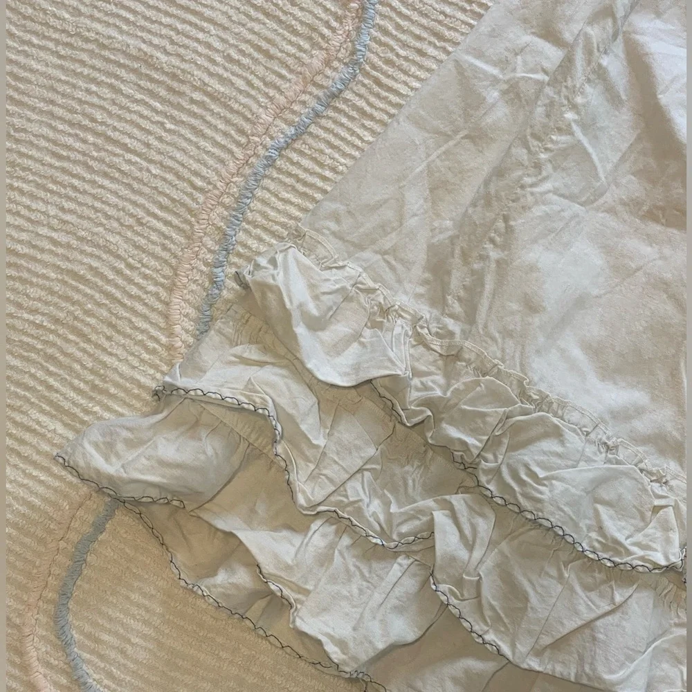White Ruffled Skirt - Picture 3 of 3